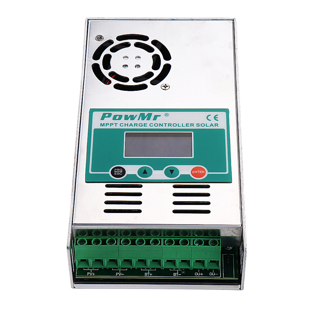 

PowMr MPPT 30A Солнечная Контроллер заряда и разряда 12 В 24 В 36 В 48 В Авто для максимального PV 190 В постоянного ток