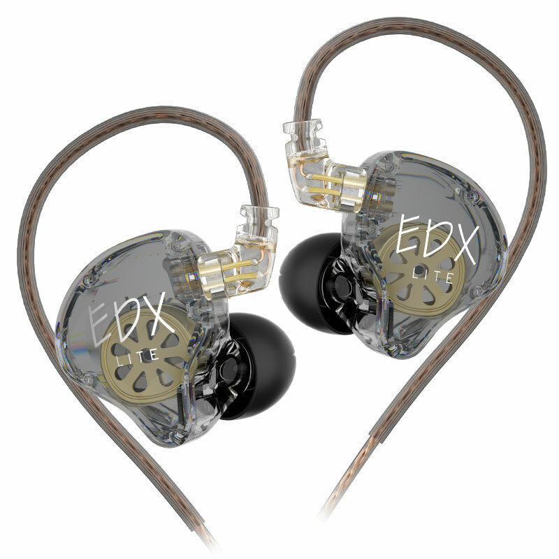 

KZ-EDX Lite Wired Earphone 3.5mm Jack Earbuds Super-linear Dynamic Driver Deep Bass In-ear Sports Earphone