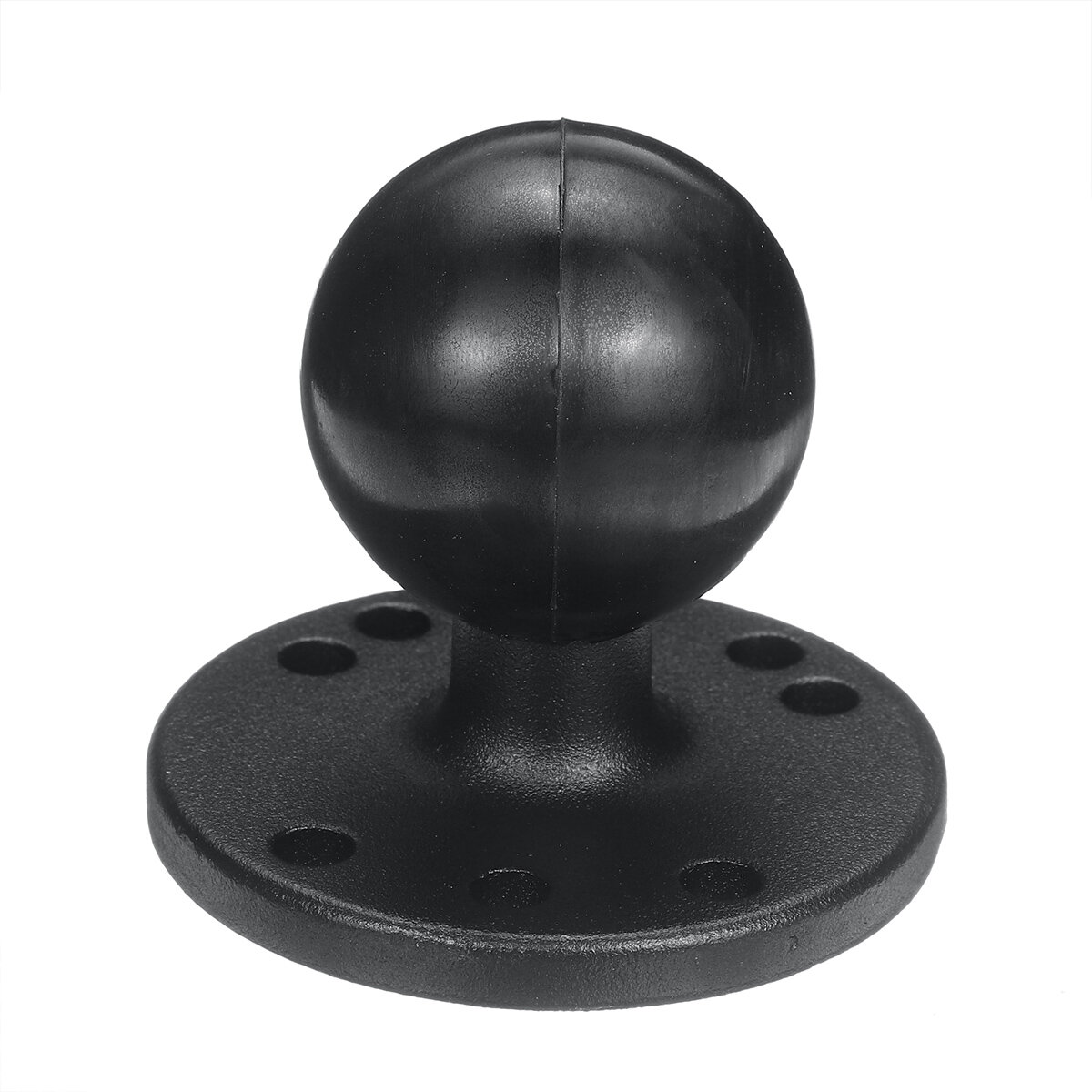 Mounts 2.5 inch round base with amps hole pattern & 1.5 inch ball for ship computer gps navigator bracket fixed ball head