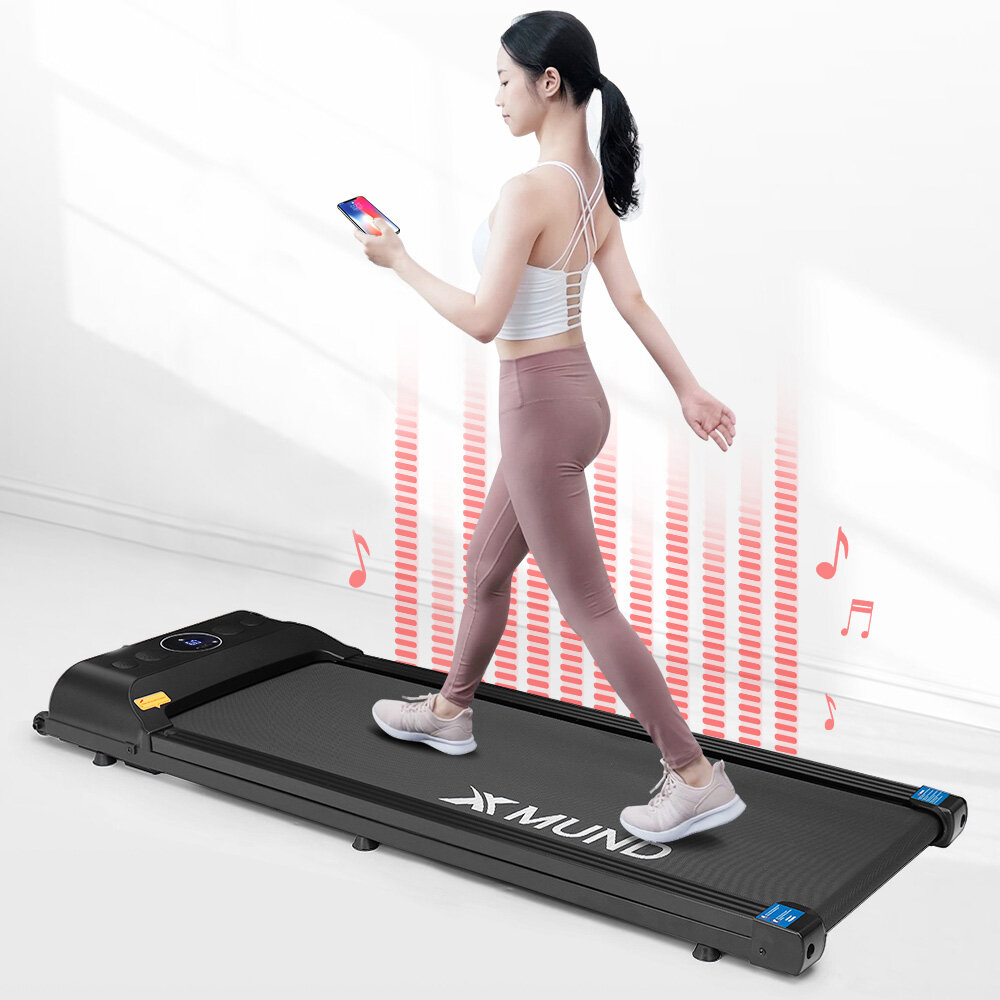 Στα 223€ από αποθήκη Τσεχίας | XMUND XD-T1 Treadmill Walking Pad 12 Preset Gears LCD Display Remote Control Bluetooth Speaker Home Fitness Equipment