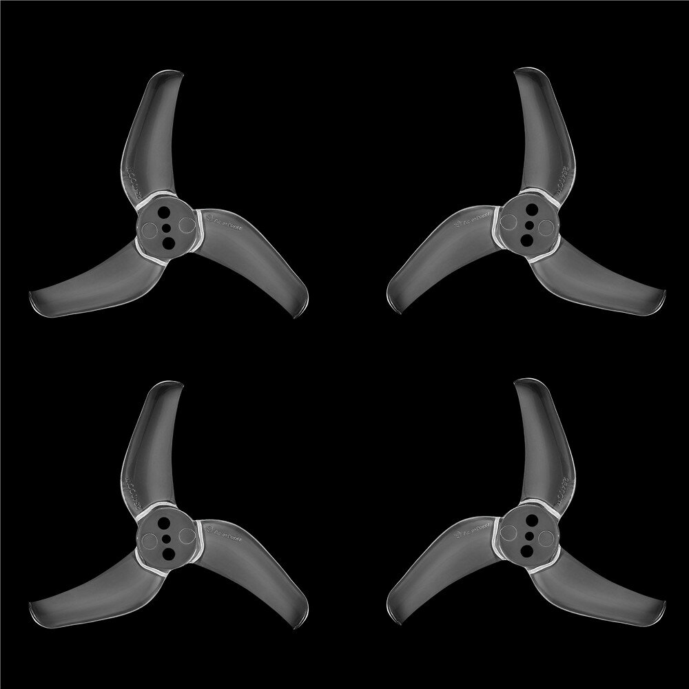 4 paar AZURE POWER TDP-serie 2540 2,5 inch 3-bladige 5 mm as CW CCW freestyle propeller voor FPV Rac