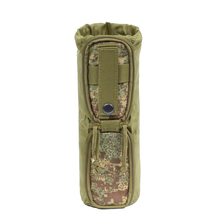 Botella de agua táctica para acampar Bolsa Bolsa de almacenamiento para accesorios de caza Molle EDC Pack