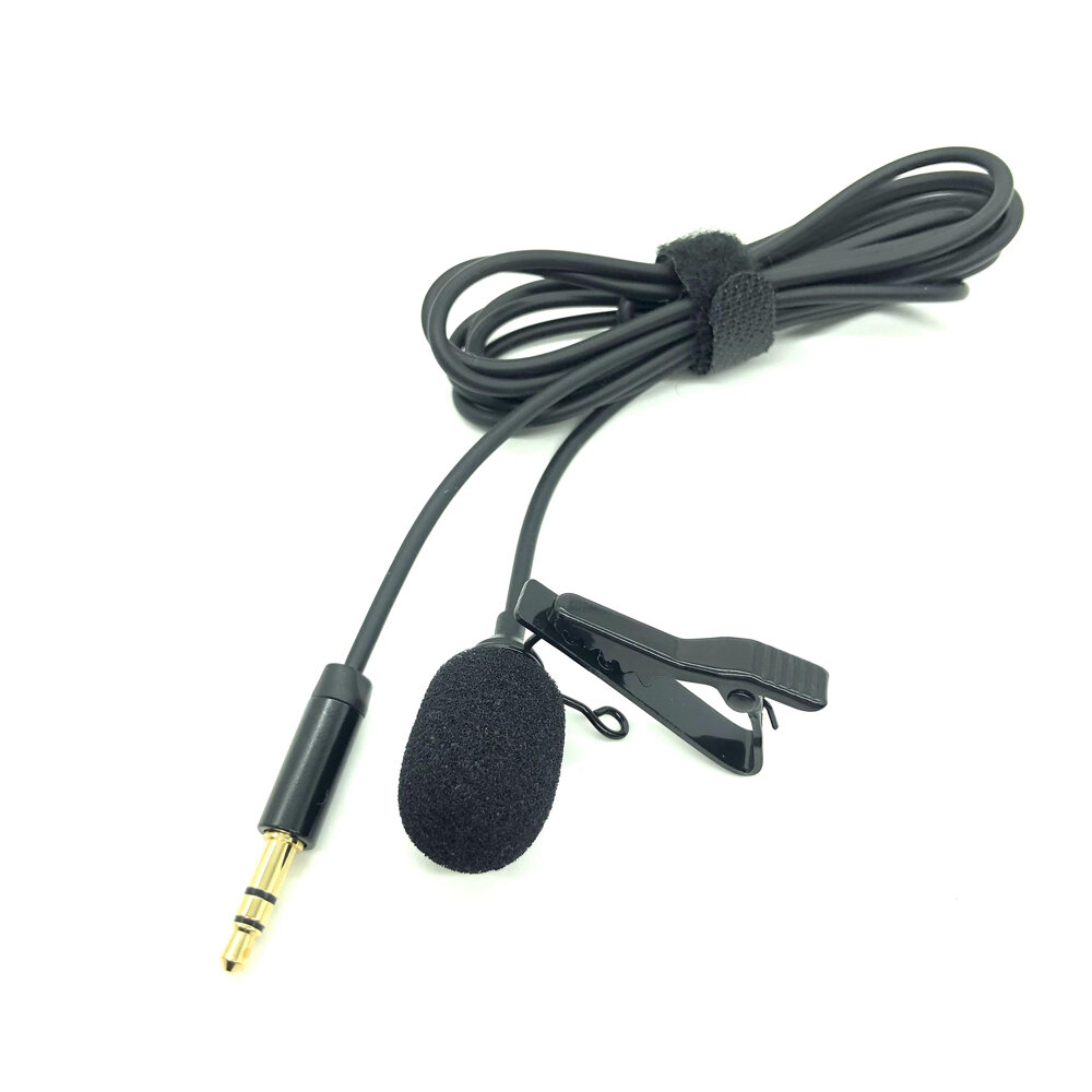 HTX halsbandmicrofoon met clip 3,5 mm stekker 1,5 meter voor FIMI PALM 2/PRO