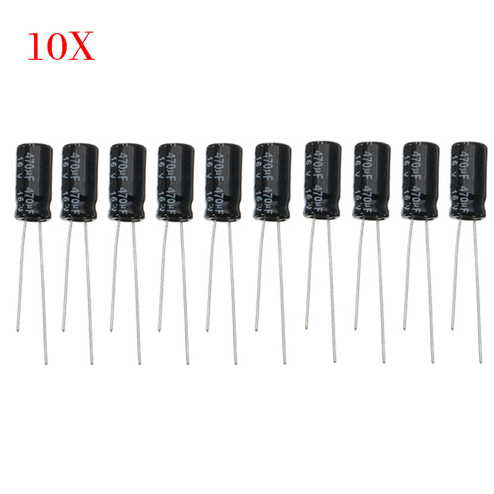 1200pcs 0.22UF-470UF 16V 50V 12 Values Commonly Used Electrolytic Capacitors DIP Pack Meet The Lead Free Standard Each V