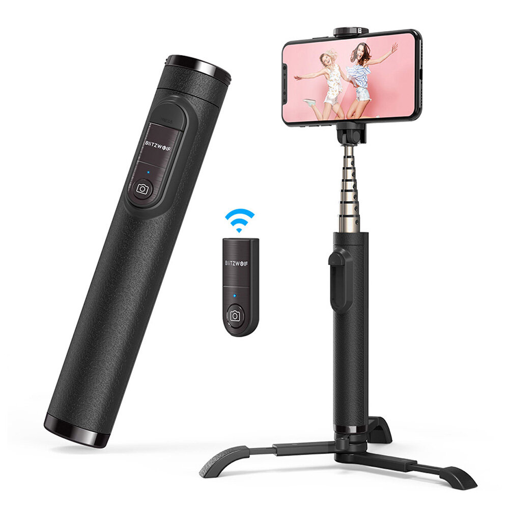 BlitzWolf® BW-BS9 All In One Integrated Tripod Selfie Stick