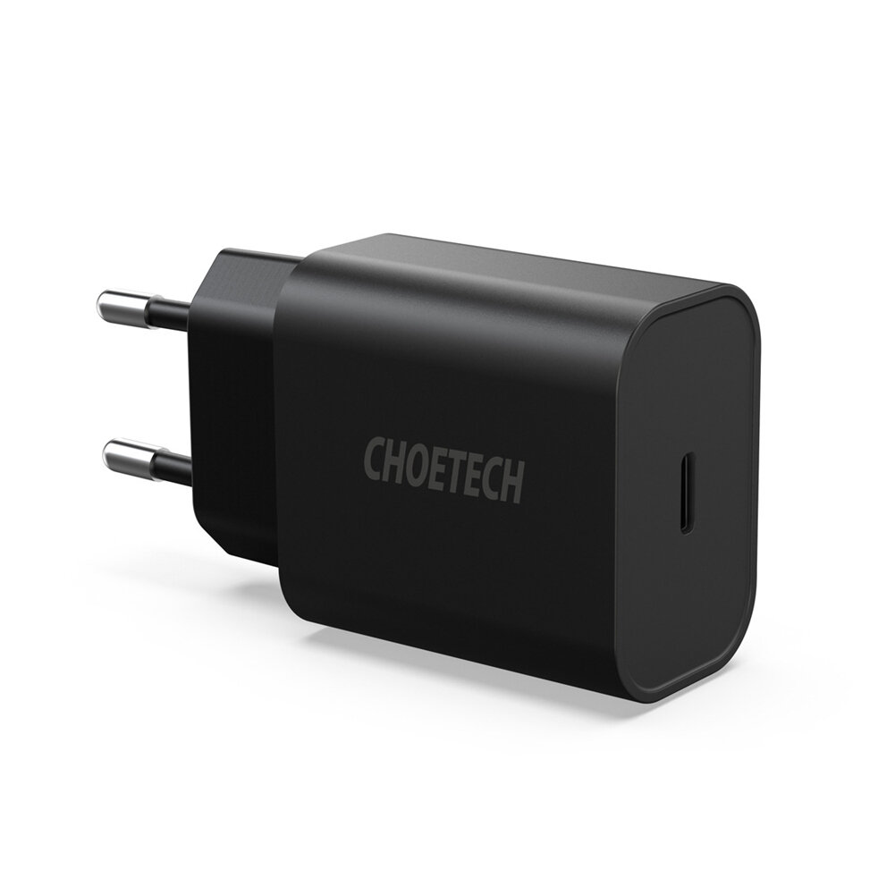 

CHOETECH 18W USB-C PD Charger Fast Charging Travel Charger Adapter For iPhone 12 12Pro Max 12Mini Huawei P40 Mate 40 Pro