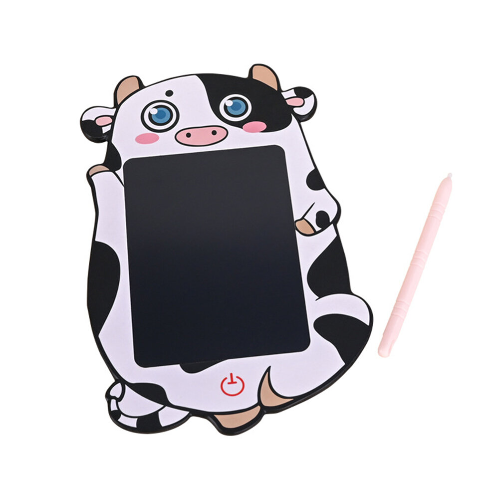 8.5inch LCD Writing Board Color Screen Cow Shape Eye-protection Ultra Thin Digital Drawing Doodle Bo