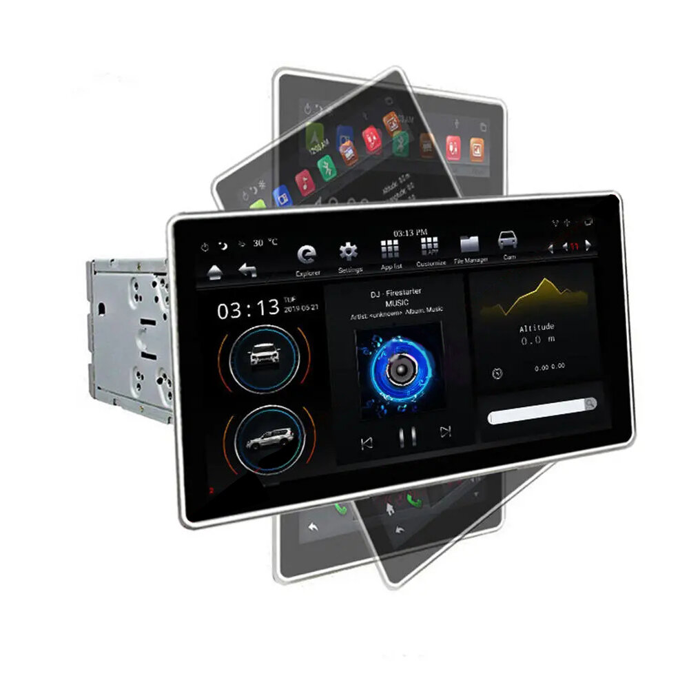 PX6 12.8 Inch for Android 8.1 Car Stereo Radio 180 Degree Rotable IPS Touch  Screen 4G+32G GPS WIFI 3G 4G FM AM Support Vehicle Balance Detection Sale  Banggood USA Mobile-arrival notice