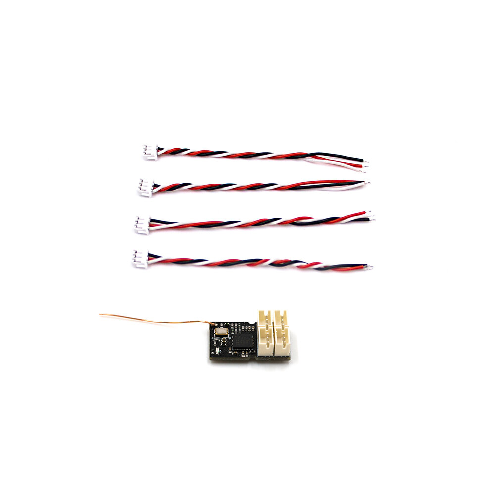 FlySky FS-R4M 2.4GHz 4CH ANT Mini RC Receiver PWM Output Compatible FS-G7P/FS-G4P Radio Transmitter 