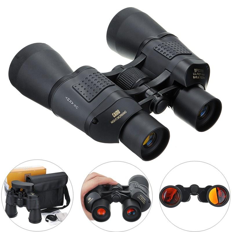 60x60 наружные ручные бинокли с оптикой HD для дневного и ночного видения для кемпинга и походов