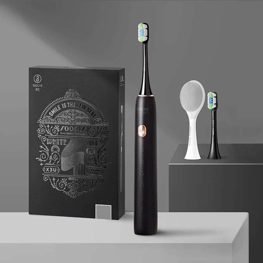 

SOOCAS X3U Sonic Electric Smart Tooth Brush Ultrasonic Automatic Toothbrush USB Fast Rechargeable Adult Waterproof GIFT