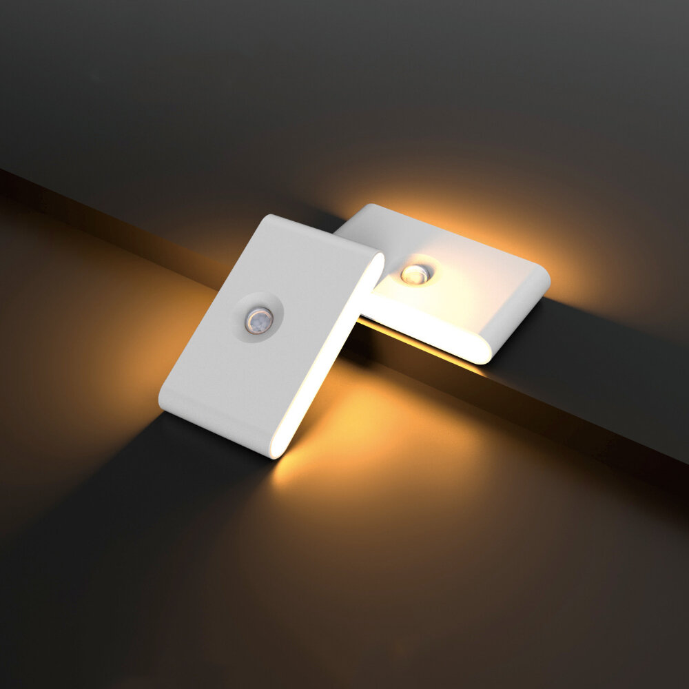 LED Inductie Nachtlampje Draadloos USB Opladen Menselijk Lichaam Inductie Wandlamp Slaapkamer Gang K