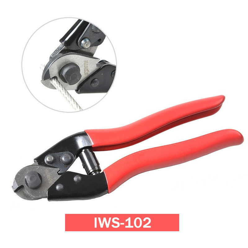 

IWISS IWS-102 Stainless Steel Wire Rope Scissors 8 Inch Cutting Pliers Wire Cutters Broken Hand Tool Cable Cutter