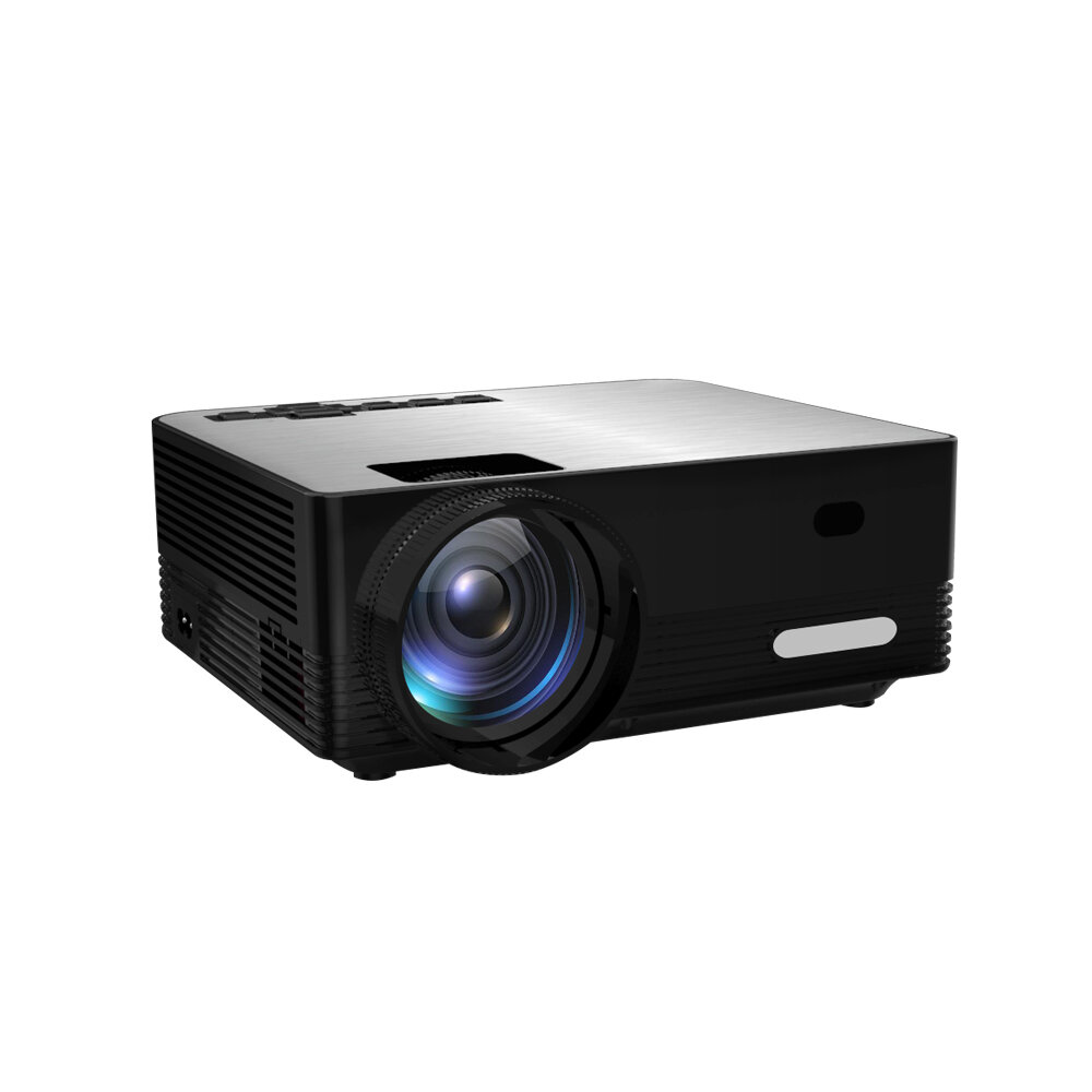 Q6 MINI Projektor 1280x720P 2600 Lumen LED Proyector für 1080P Home Cinema 3D Video Beamer Basisversion