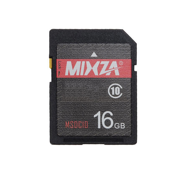 Mixza 16GB C10 Class 10 Full-sized Memory Card for Digital DSLR Camera MP3 TV Box