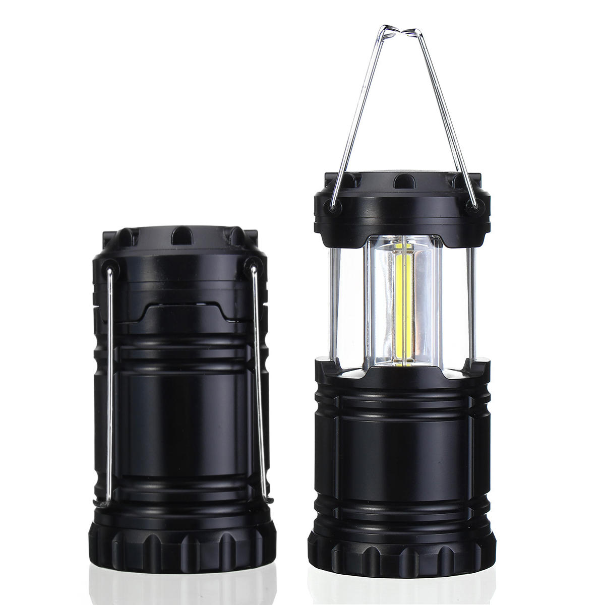Portable LED Camping lanterne lampe de poche 3 AA Batteries Kits de survie pour Voyage de randonnée en plein air