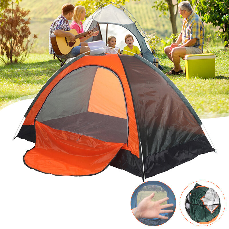 IPRee® 2-3 personnes tente de camping entièrement automatique imperméable coupe-vent parasol auvent plage auvent voyage en plein air