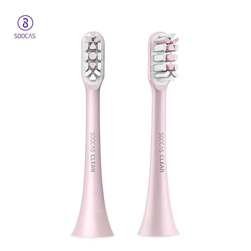 Soocas X3 2PCS Soocas Electric Toothbrush Replacement Heads High Density Planting from Ecosystem