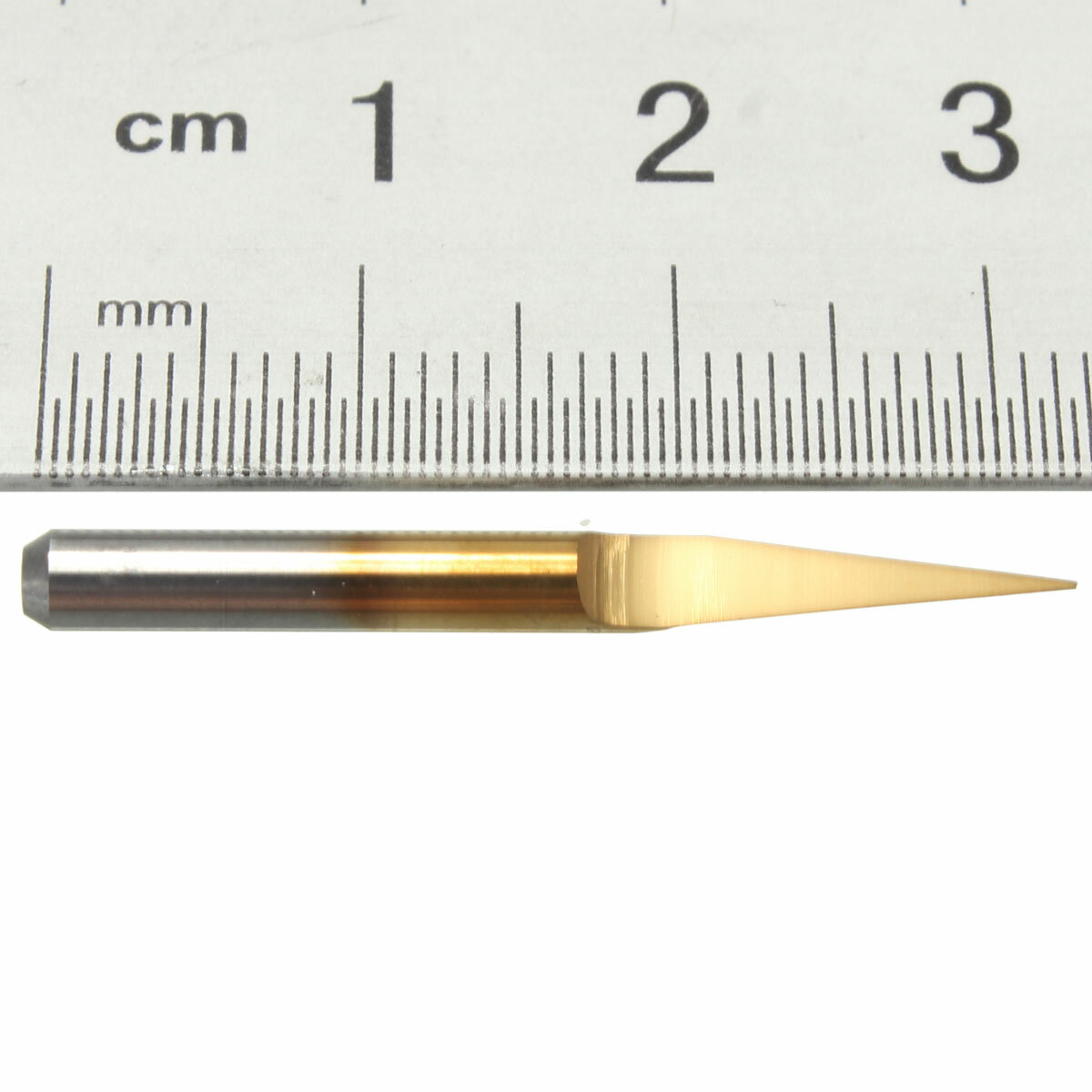 

8Pcs 0.1mm 10 Degree Flat Bottom PCB Engraving Bit Titanium Coated Carbide CNC Router Tool