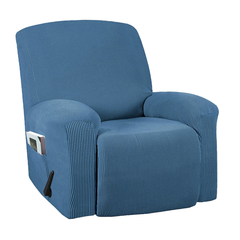 غطاء أريكة مرن شامل واقٍ لمقعد الكرسي قابل للتمدد غطاء كرسي بذراعين غطاء أثاث منزلي مكتبي زينة زينة