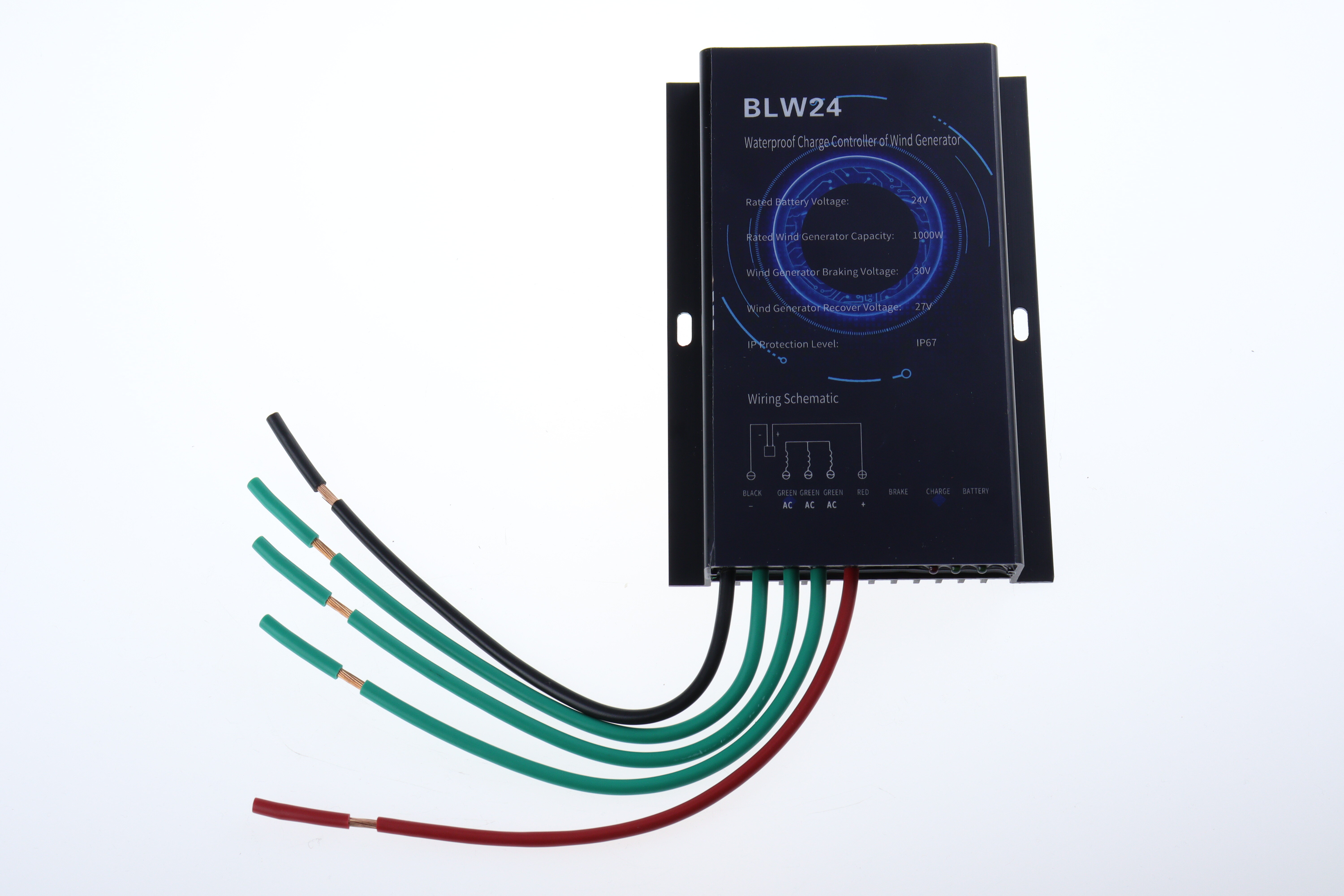 

Excellway 1000W 24/48V Wind Turbine ControllerWind Controller for Home/Camping