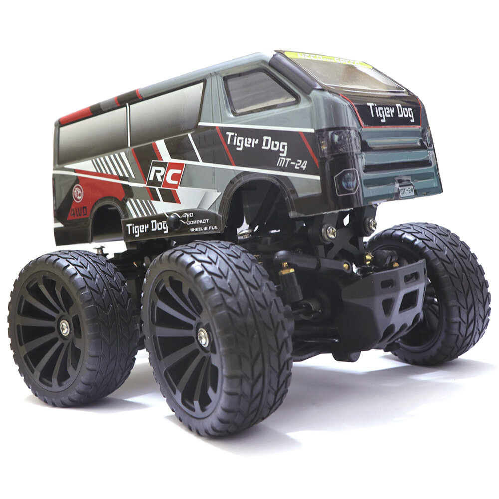 MT 24 1/24 Mini RC Car Kit Big Foot Crawler Off Road Vehicle Models Without Eletric Parts Battery Transmitter