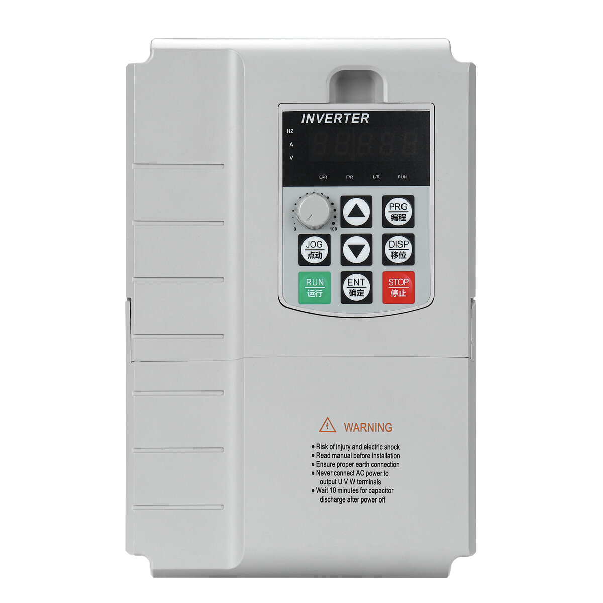 

Excellway Variable Frequency Drive Frequency Inverter 7.5KW 10HP 34A VFD Single Phase Input & Three Phase Output Ideal f