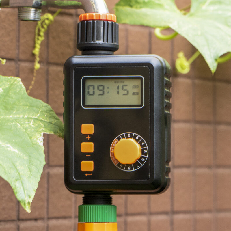 

1/2'' IPX5 Waterproof Automatic Water Irrigation Timer Hose Timer Sprinkler Controller Timer Faucet Digital Watering Tim