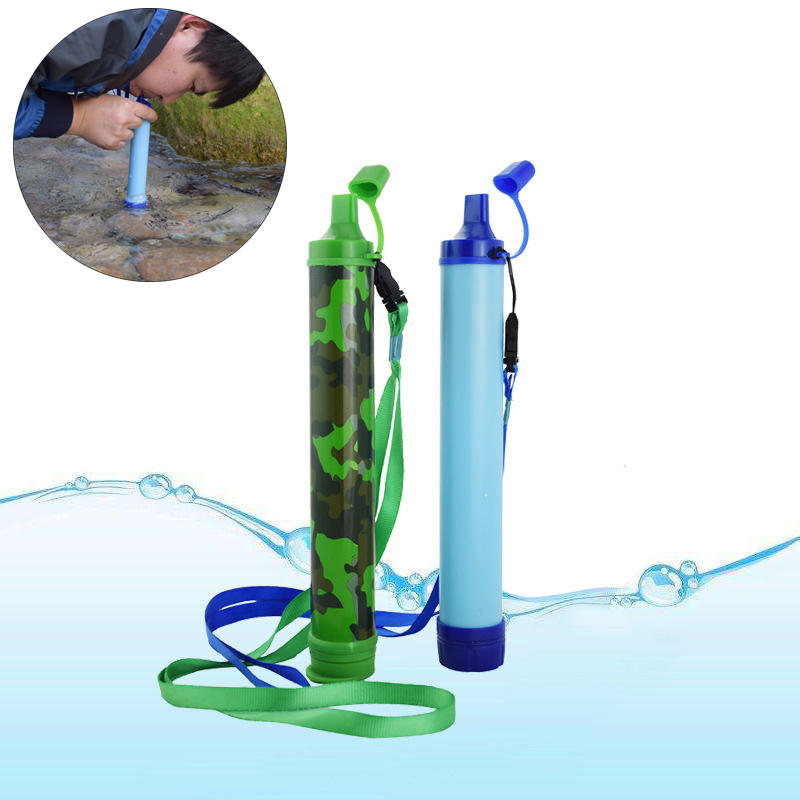 IPRee® - Filtre à eau portable - Paille - Purificateur - Nettoyant - Trousse à boire et à boire avec survie