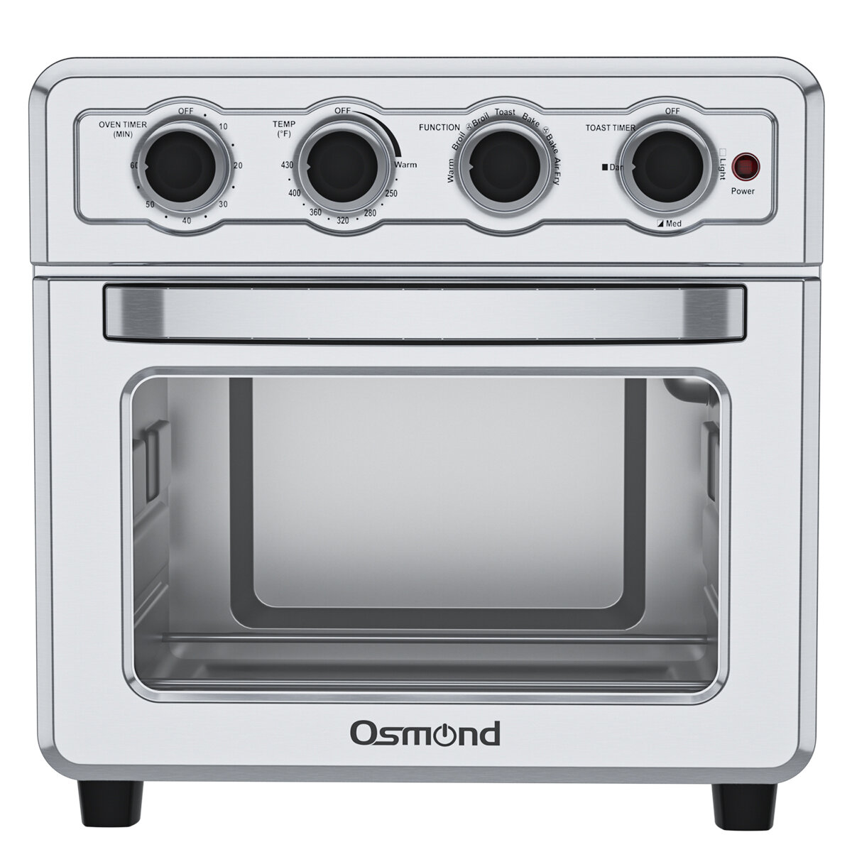 OSMOND KDF-819 22 QT Air Fryer Toaster Oven 7 in 1 Air...