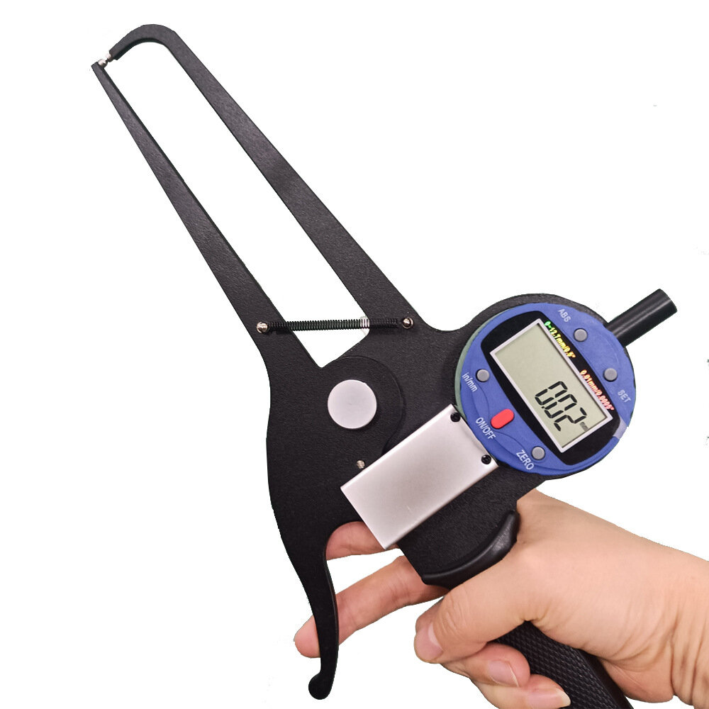

High Precision Digital Display Caliper Gauge with 0-50*125mm External Clamp Design Extended Jaws for Firm Grasping Versa