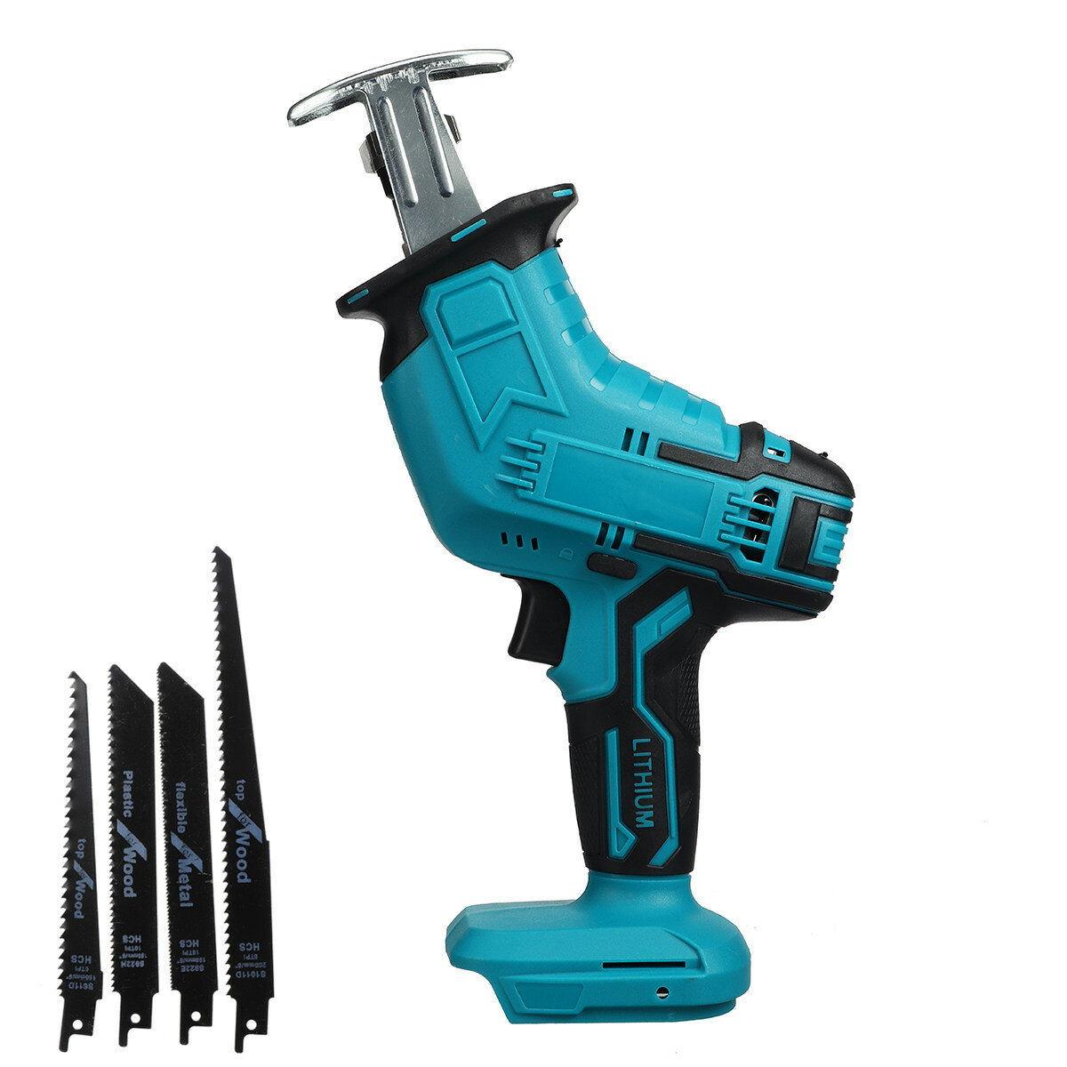 best price,cordless,electric,reciprocating,saw,with,4pcs,blades,for,18v,eu,coupon,price,discount