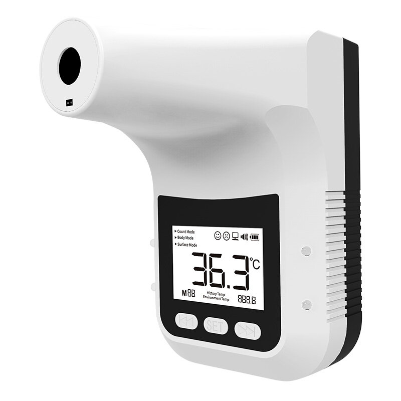 K3 Pro Infrared Thermometer Digital Non-Contact Wall-Mounted Fixed Electronic Thermometer Forehead Wall-Mounted Type Ter