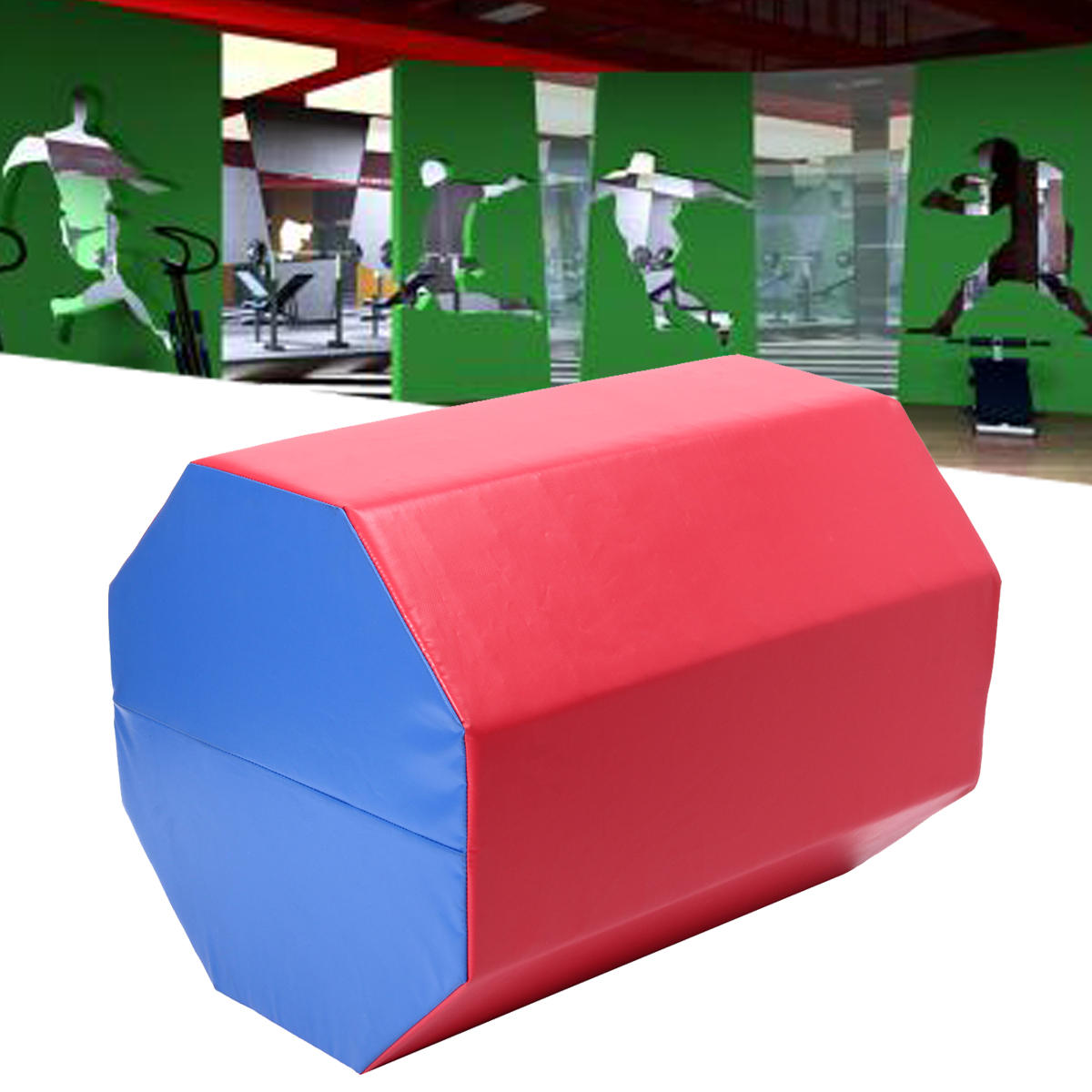 23,6 × 23,6 × 30,3 pollici Salto ottagonale Scatola Salta Gymnastics Sport Training Pad per esercizi Air Track Mat