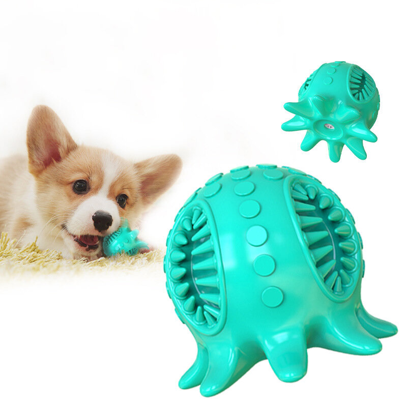 Pet Dog Chew Toys for Teeth Cleaning Dog Chewing Toothbrush Toys ooth Cleaning Balls for Small Mediu