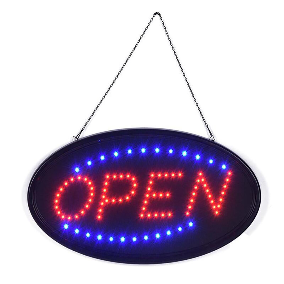 Hangend OPEN LED-bord Neon reclamelicht met knipperend voor Business Bar Store EU / US Plug