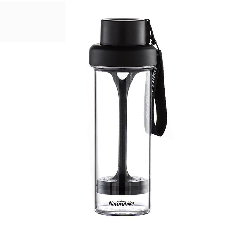 Naturehike NH19S003-B 400ml Flasche Tee Wasser Separation Tritan Filter Tasse BPA-frei Sport Reisen