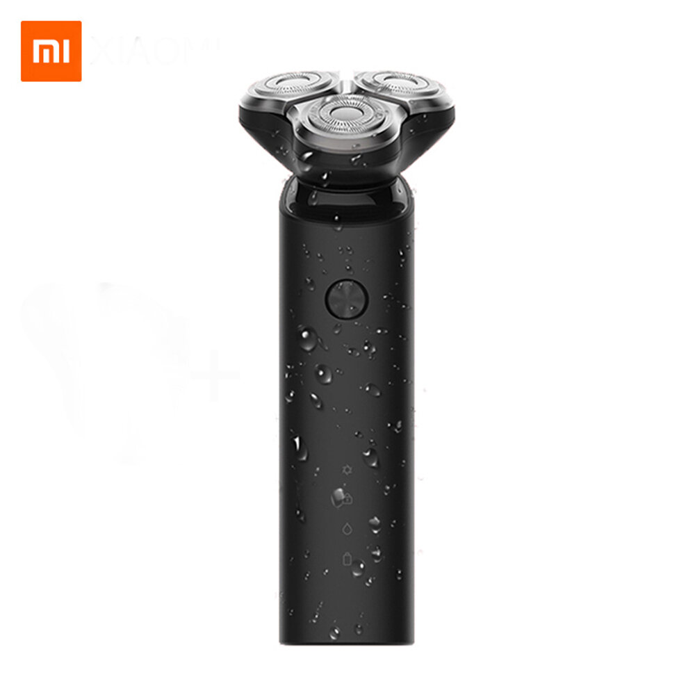 Xiaomi Mijia S1 Electric Razor IPX7 Waterproof Wet Dry Shaving Machine 3 Blades Trimmer Shaver USB Rechargable For Men's