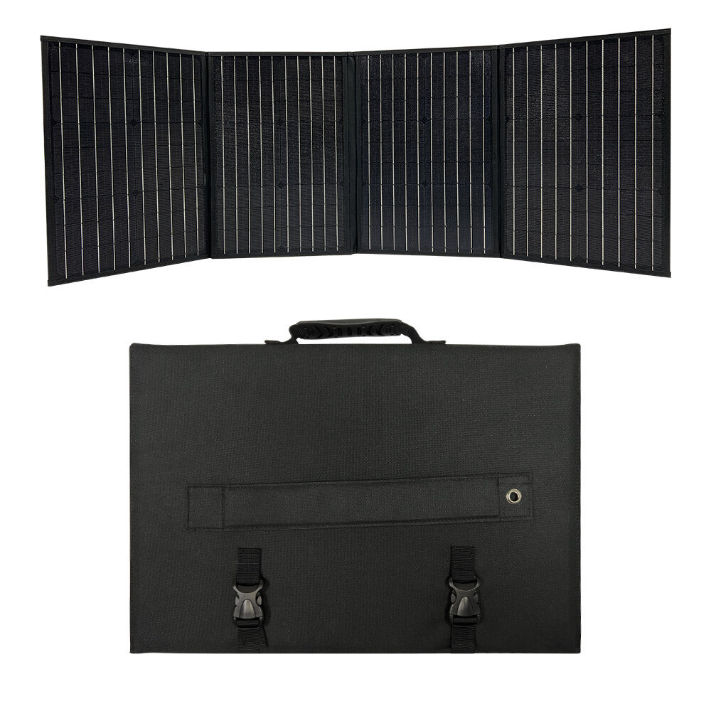 [EU Direct] ANSUN 200W Faltbares Solarpanel für Solargenerator mit Wasserdichtem Solarladegerät für RV-Laptops Solargenerator Van Camping