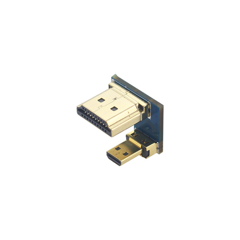 Catda 10 stks HDMI Adapter HDMI Male naar Micro HDMI Male Adapter Converter High Speed Connector voo