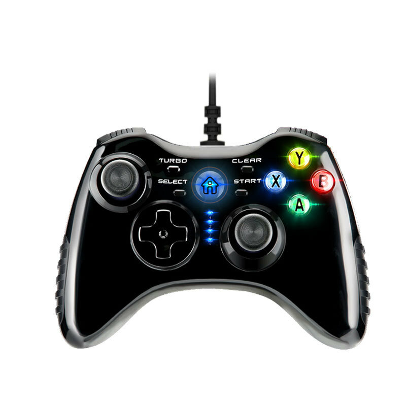 G1 USB Wireless Wired Game Controller for PC Computer TV Home Dual Vibration Gamepad for Steam PS3 P