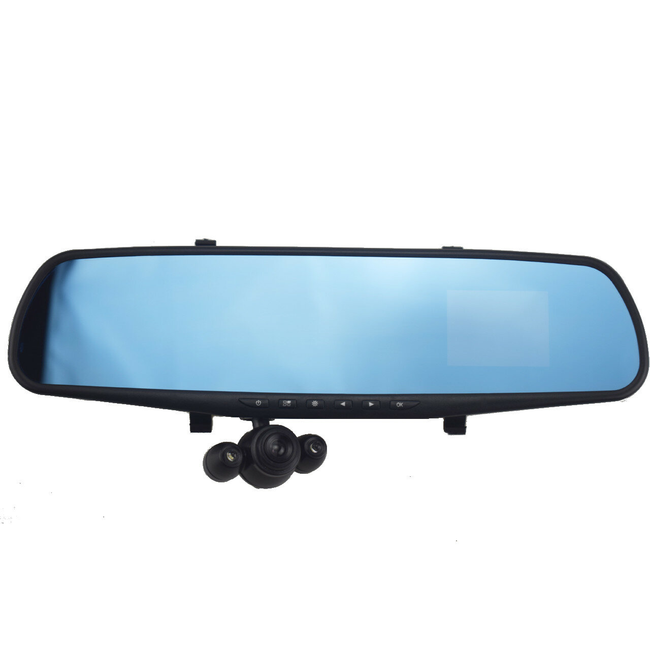 2.4 Inch Single Lens Car Rear View Mirror DVR Dash Cam Loop...
