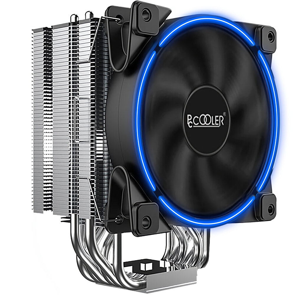 

PCCOOLER GI-R66U CPU Air Cooler 120mm PWM AIO 300W Slient Radiator Computer PC Gaming Case Cooling Fan for Intel AMD