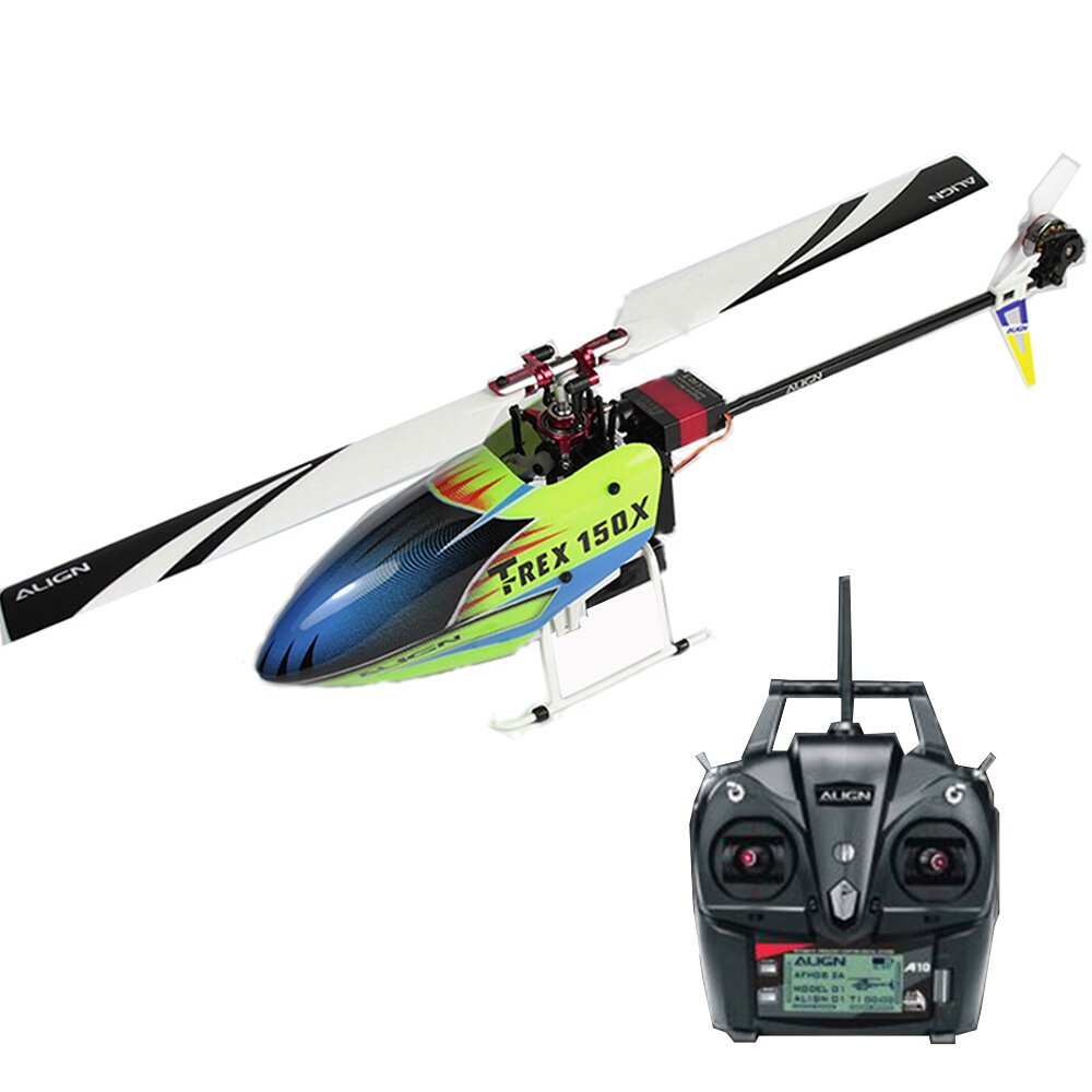 ALIGN T-REX 150X TA 2.4G 6CH 3D Flying Mini Helicopter With A10 Transmitter RTF