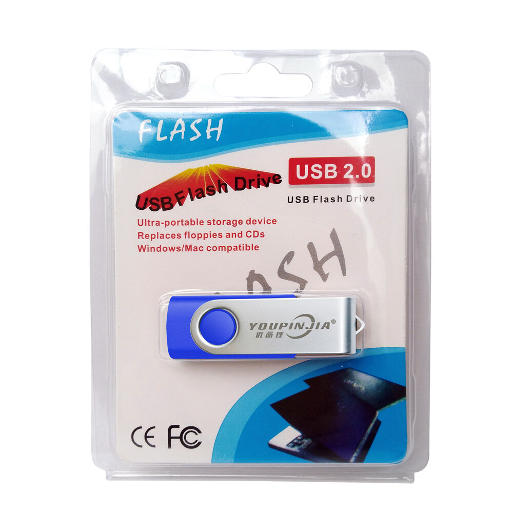 32G 64G USB2.0 Flashドライブ360°回転設計UディスクポータブルUSBスティックPenDriveサムドライブメタルプラグアンドプレイ
