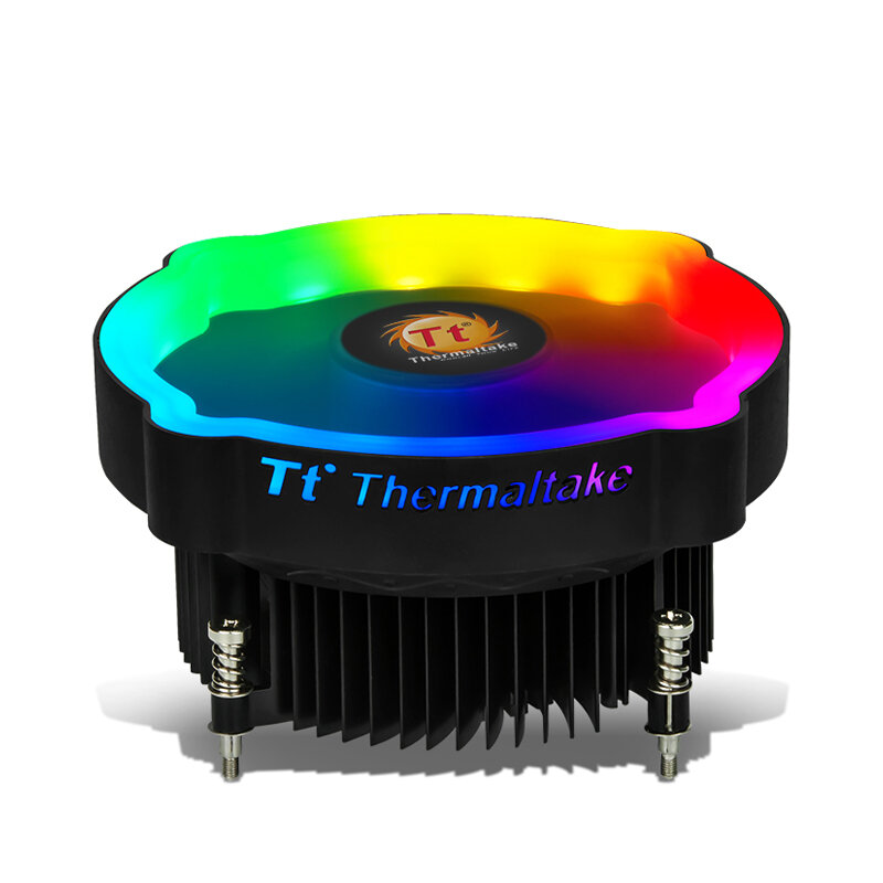 Thermaltake RGB CPU Koeler ventilator Colorful Prachtige Koelventilator Voor Core I3/I5/I7 115X Cele