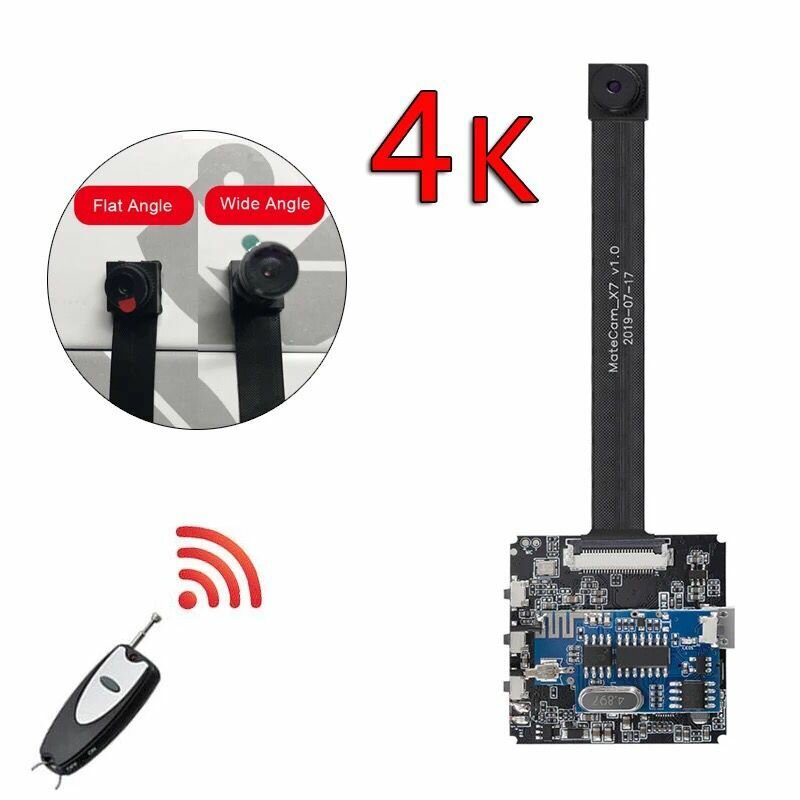 

4K HD DIY Minis Camera Wifi Network Webcam IP P2P Camera Wireless Cam Module Motion Activated DV Camcorder Small Night V
