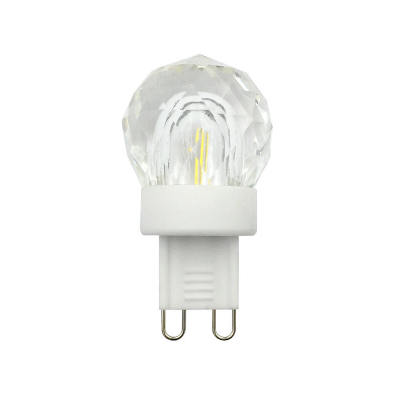 Dimbare Kristallen Kroonluchter Lamp Glas Lamp Drop Light AC110V / 220 V 3 W voor G9 LED Hanglamp Kr