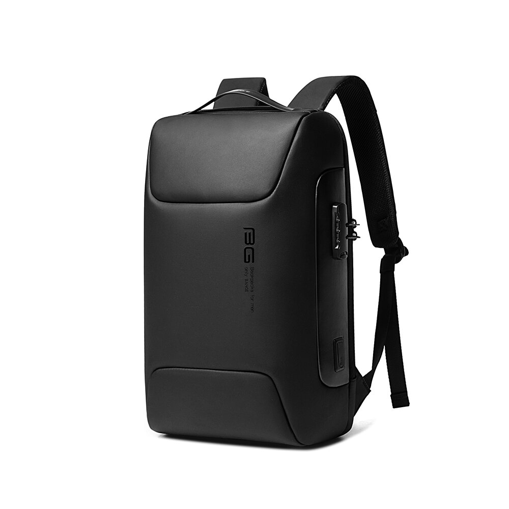 BANGE Anti Theft Backpack 15.6 inch Laptop Backpack Multifunctional Backpack Waterproof for Business