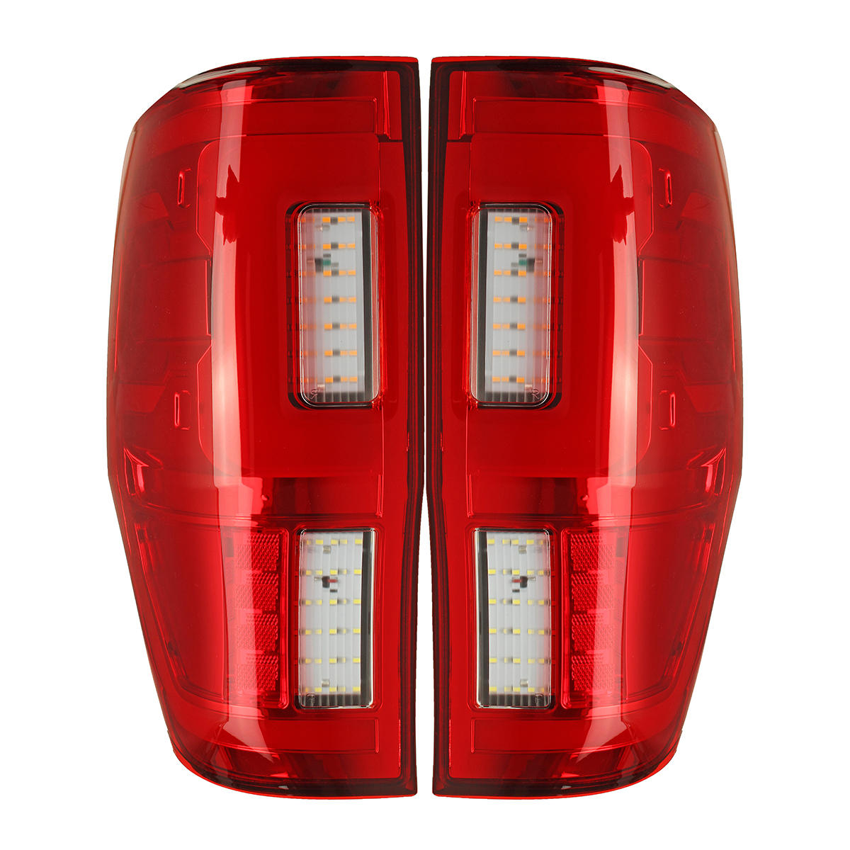 

Car LED Rear Tail Light Assembly Red for FORD RANGER RAPTOR T6/T7/PX/MK1/MK2/WILDTRAK 2012-2019